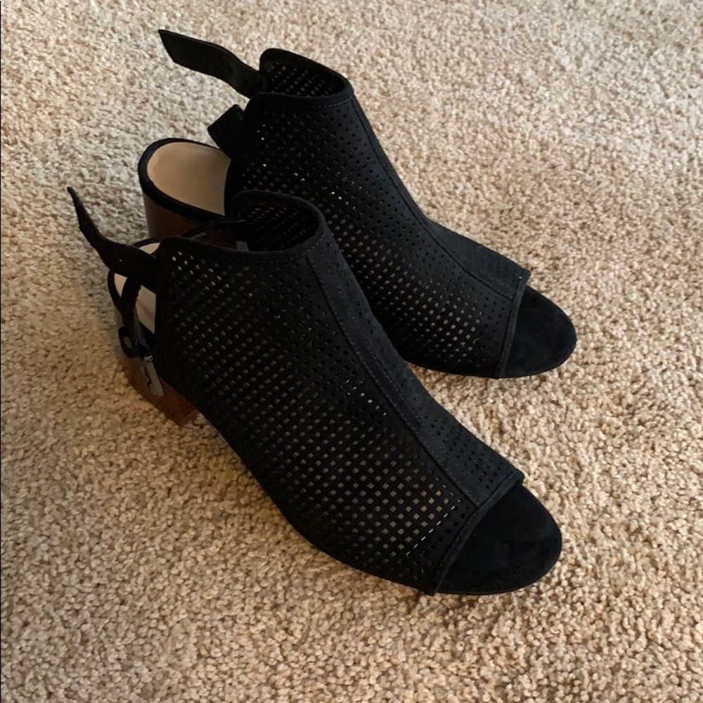 Loft Black heeled sandals